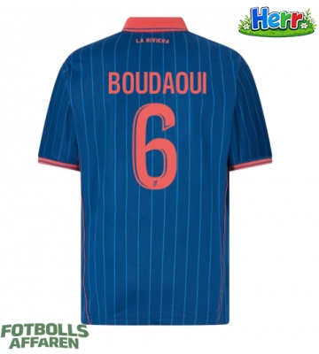 OGC Nice Hicham Boudaoui #6 Tredje Tröja 2025-26 Kortärmad